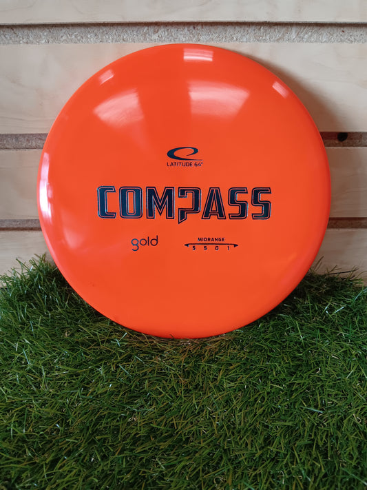 Latitude 64 Gold Compass - DiscIn